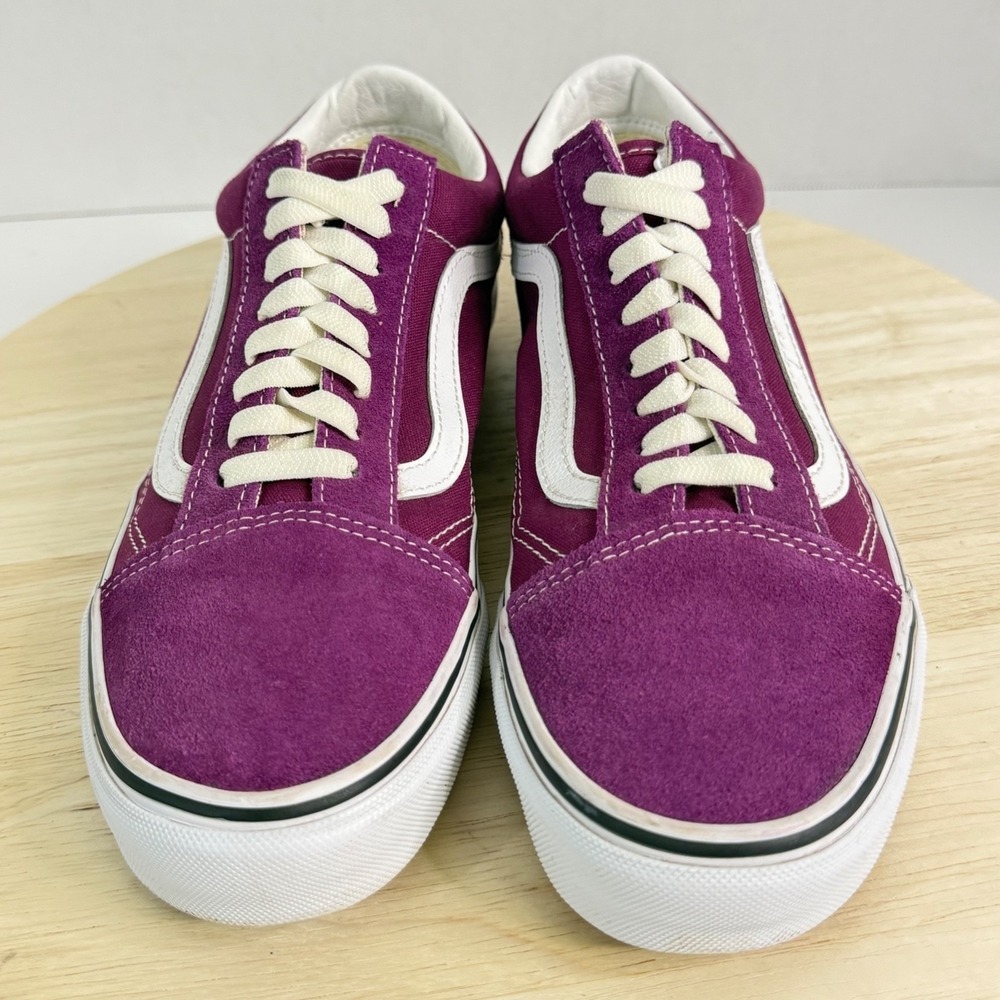 Vans Old Skool Men's Sneakers Color Theory Dark Purple Skater Low-Top Shoes Sz 7 - Picture 4 of 16